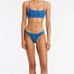 NWOT Blue Triangl Bikini